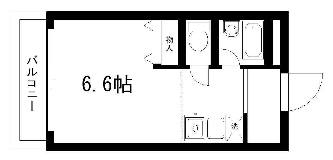 マンションときわの間取り