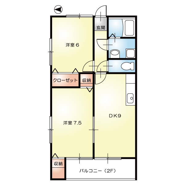 フェリーチェの間取り