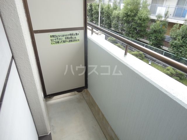 【京都市西京区山田北山田町のマンションのバルコニー】