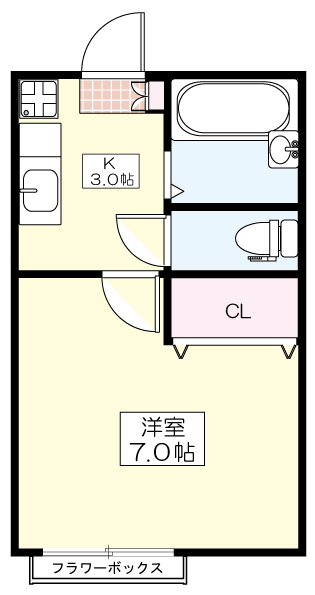 グレースコートの間取り