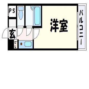 ダイアパレス姫路大手前通西の間取り