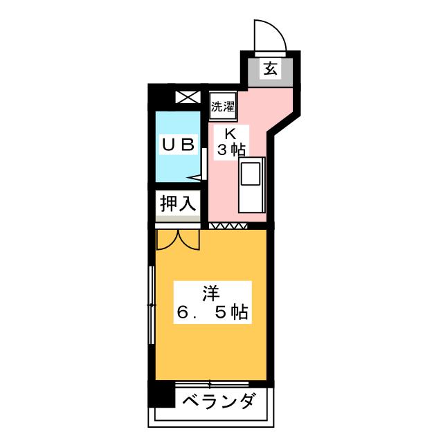 メゾン阪野の間取り