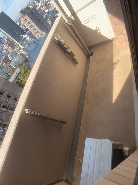 バルコニー　別号室の参考写真になります。