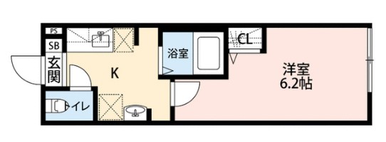 東京都葛飾区堀切７（アパート）の賃貸物件の間取り
