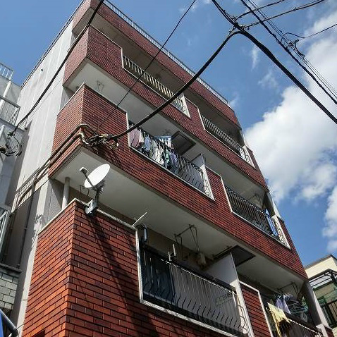 墨田区八広のマンションの建物外観