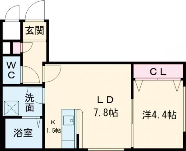 ドゥージエム IIの間取り