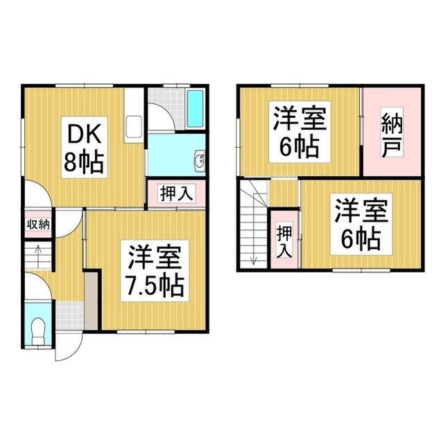 セブンハイツピュアの間取り