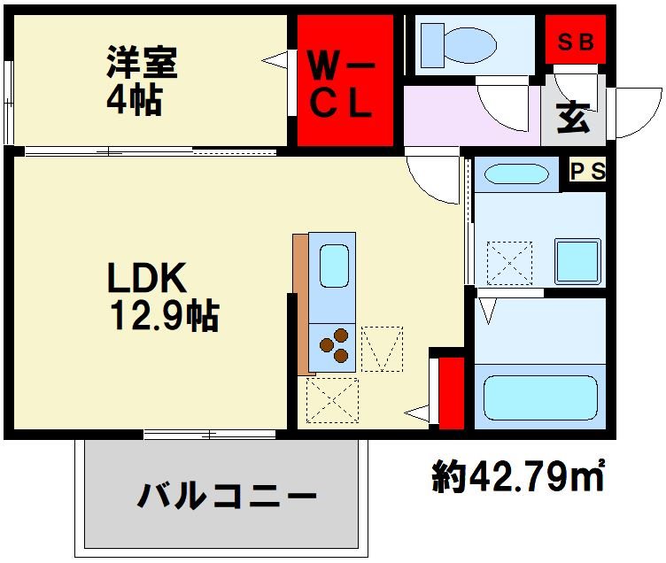 D-ROOM則松の間取り