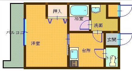 コンフォートメゾンＮＡＧＩの間取り