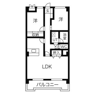 アルカディア長久手の間取り