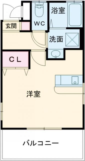 堺市堺区南島町のマンションの間取り