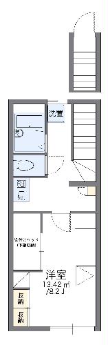 レオパレスススキの間取り