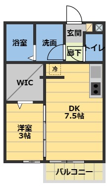 【モナリエ栄の間取り】