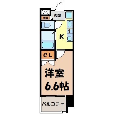 パルティール御器所の間取り