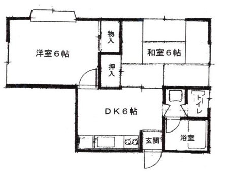 コーポヒメシャラの間取り