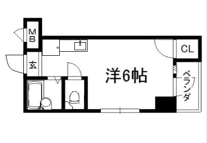 モンターニュ染の間取り