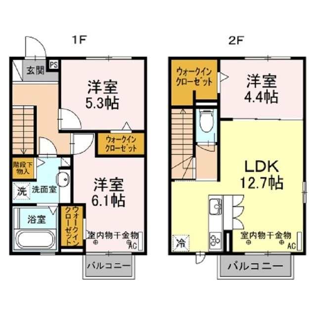 グレーシアンの間取り