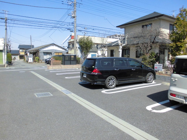 【プロムナードの駐車場】