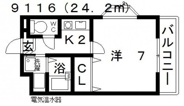 七神国府ビルの間取り