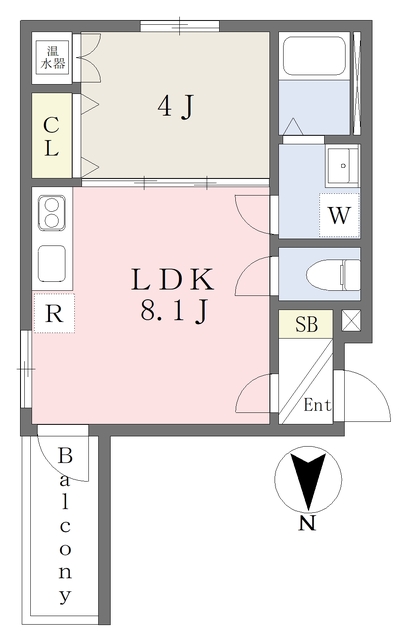 ＬｕＬｕ香ヶ丘の間取り