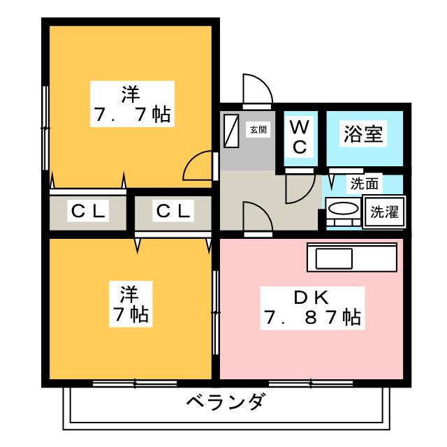 ヴィラシオン浜島の間取り