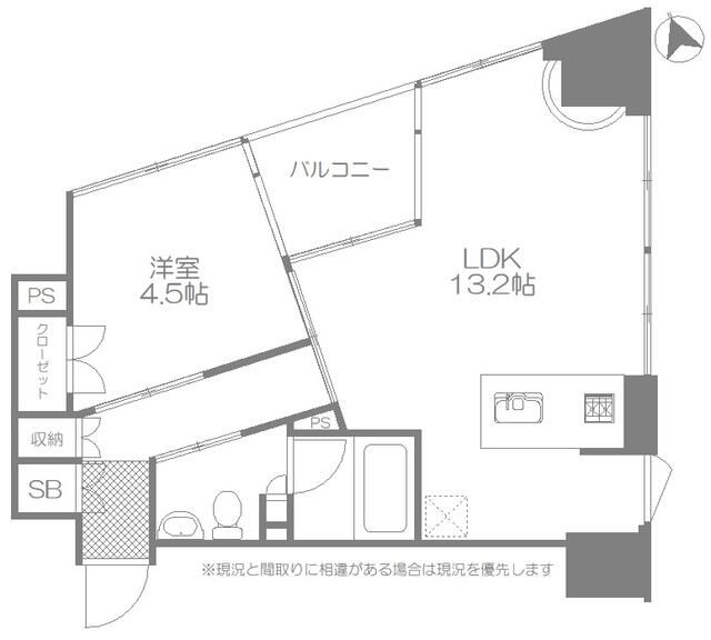 レグノプレミア高輪の間取り