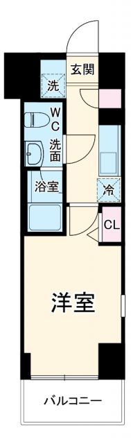 リヴシティ横濱石川町の間取り