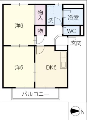 ＳＫＹグリュックファミリエの間取り