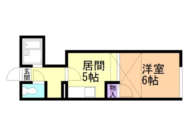 リーフ豊岡の間取り