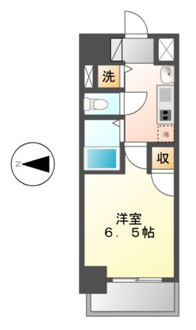 ライジングコート瑞穂通の間取り