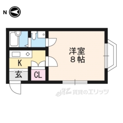 ハイツ石橋の間取り