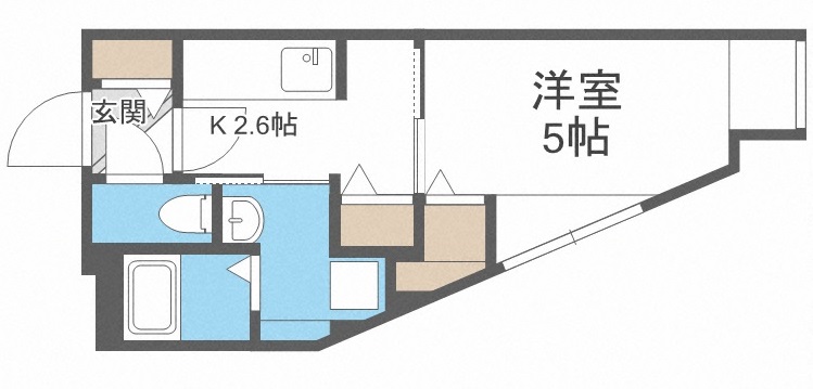 アストラリス本郷通の間取り