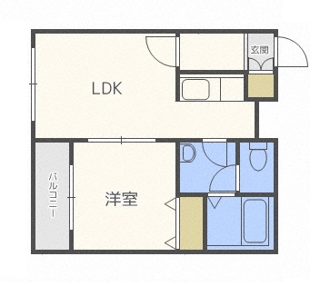 アレックス文京台の間取り