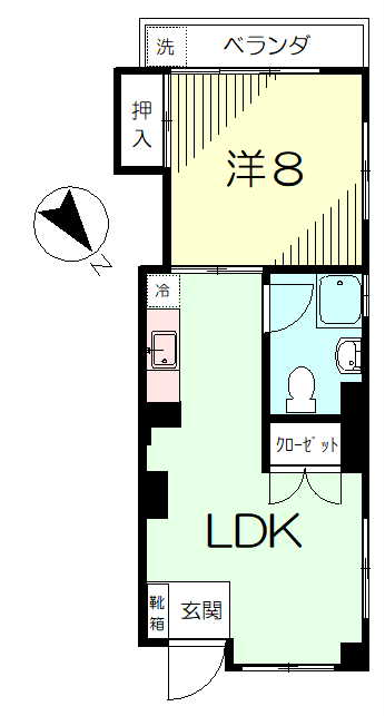 田園フラワーホームの間取り