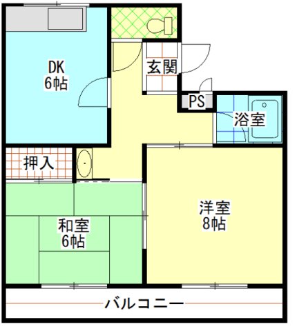 ライズ神前の間取り