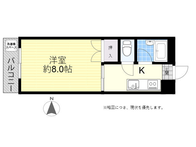 コーポひろの間取り