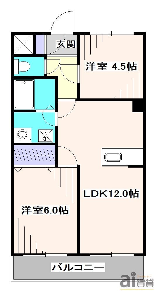 ガーデンハイツ花小金井の間取り