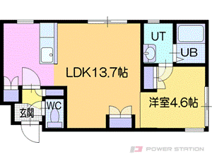 トロワトレーズの間取り