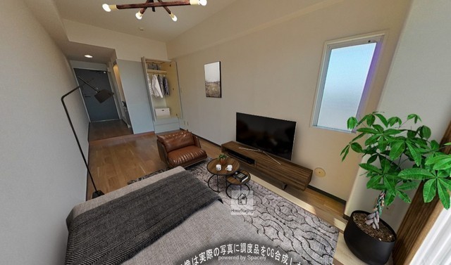 居室・リビング　家具はＣＧです