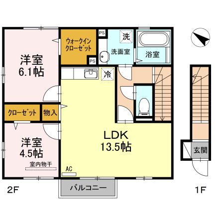 ヴィブァンA棟_間取り_0