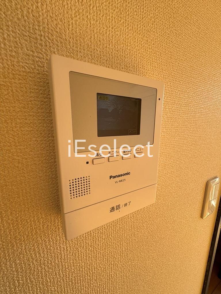 セキュリティ　TVモニターホン付きです