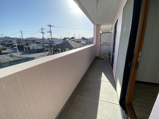 バルコニー　※別部屋の写真です