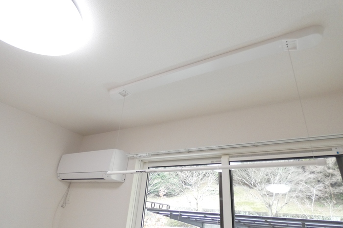 その他　室内物干し付きです