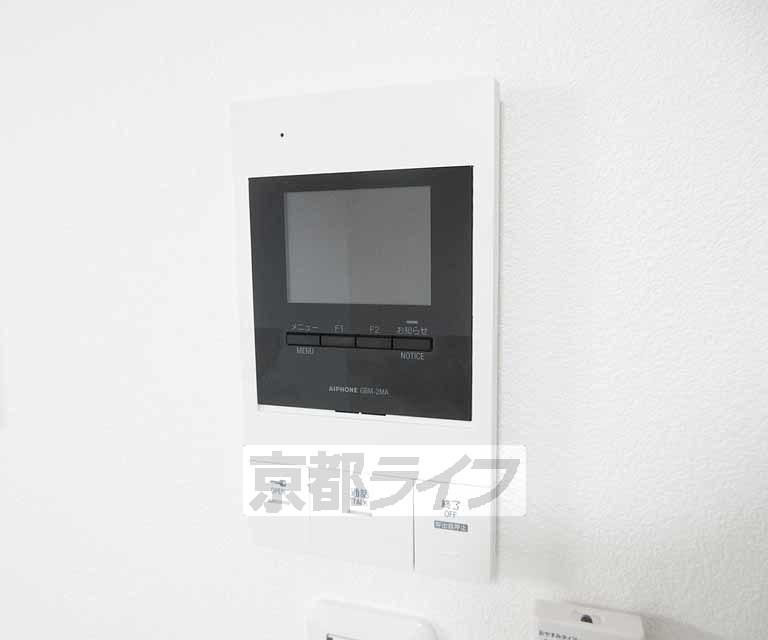 セキュリティ　モニター付きで安心です・