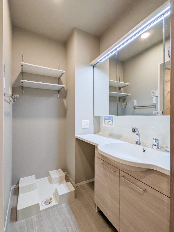 洗面設備　図面と現状に相違がある場合には現状を優先