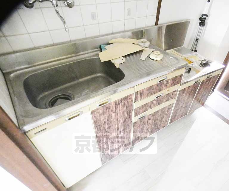 キッチン　ガスコンロ設置可