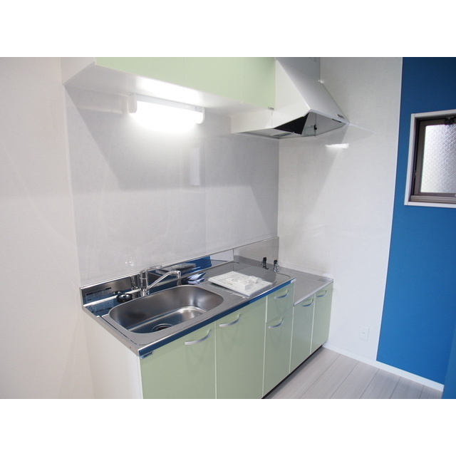 キッチン　退去前の写真です。