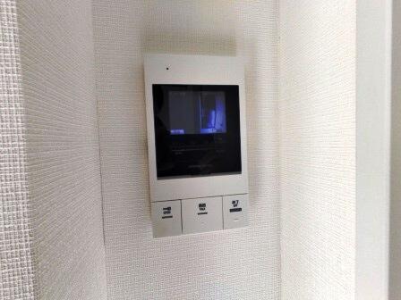 セキュリティ　モニター付きインターホンです