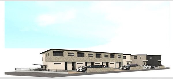 建物外観　落ち着いた雰囲気の外観です