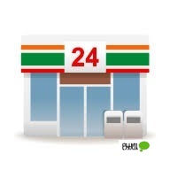 コンビニ　セブンイレブン岩国元町４丁目店（コンビニ）まで215m